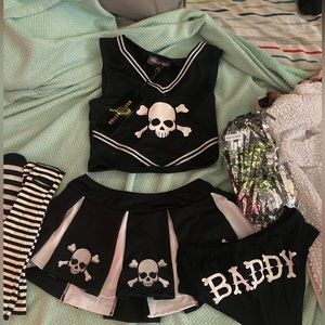 DOLLS KILL CHEERLEADER COSTUME